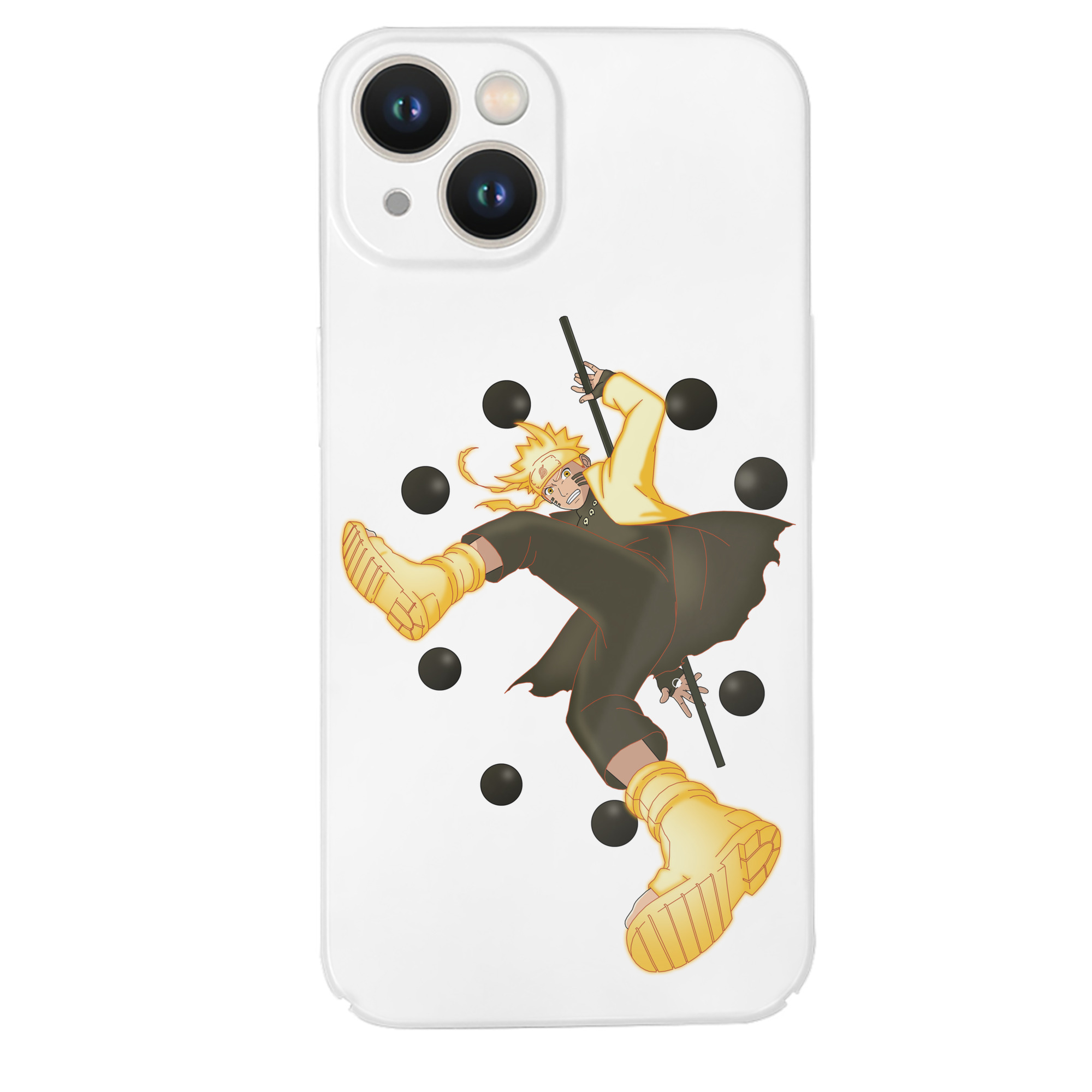 （画像用） NARUTO -ナルト- うずまき ナルト Uzumaki Naruto 【iPhone 14シリーズ対応】ハードケース